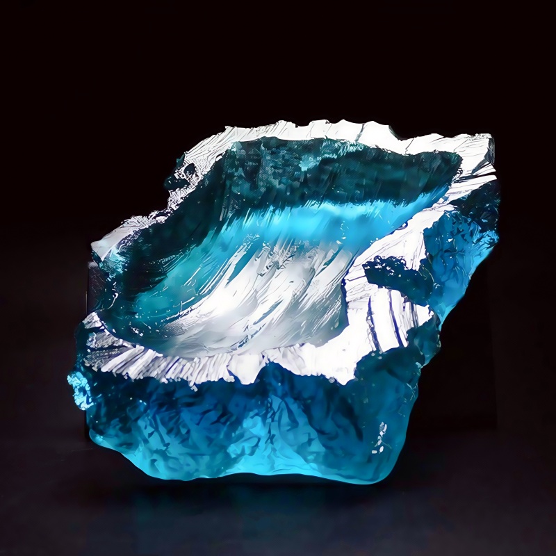 Resin Ocean Wave Mold - Ocean Wave Design Plate Epoxy Resin