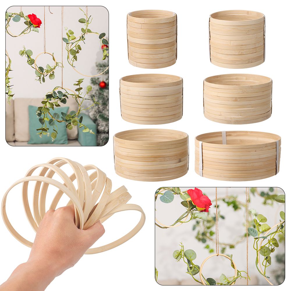 10Pcs 10/12/15/18/20/26cm Ring - đánh giá và giá Wood Ring Blank