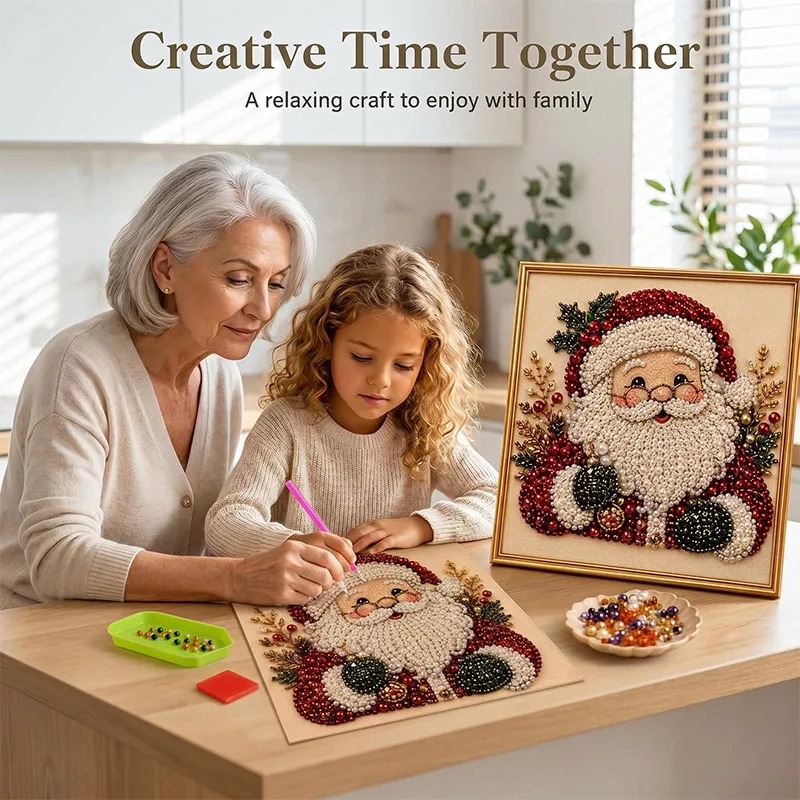 Christmas Pearl Diamond Painti - đánh giá và giá Resin Craft For Beginners