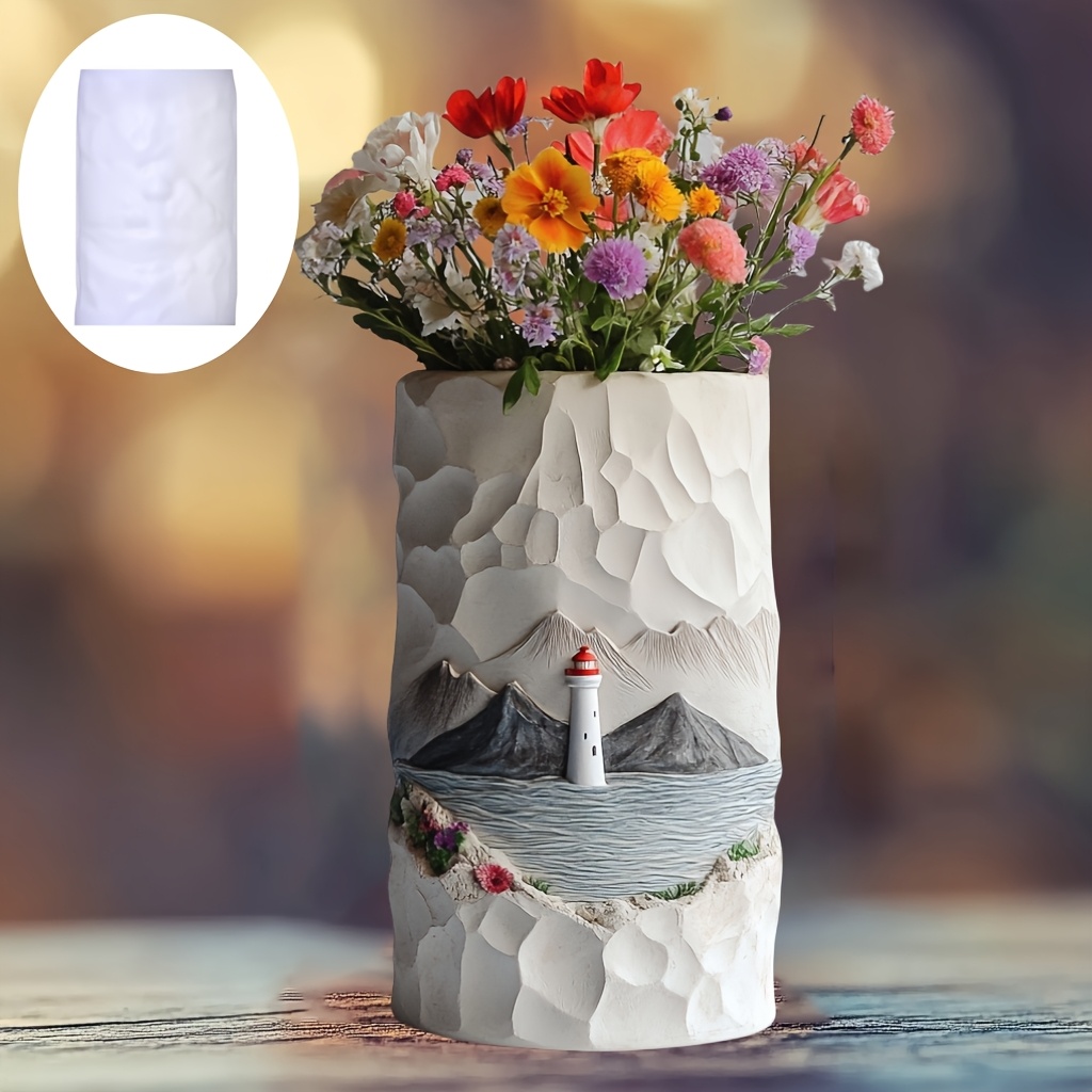 Sea Lighthouse Relief Flower P - đánh giá và giá Resin Ocean Wave Mold