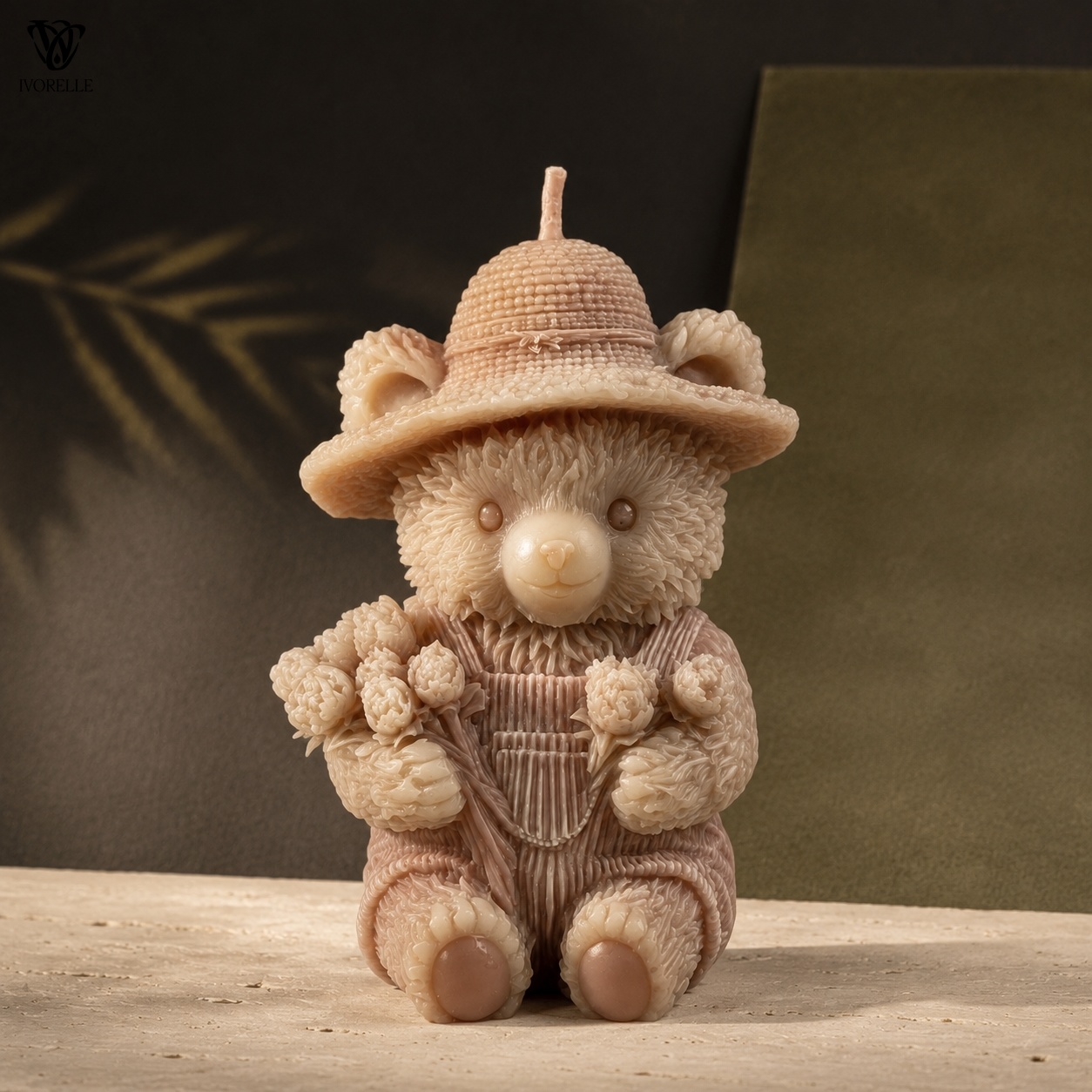 IVORELLE Bear Silicone Candle  - đánh giá và giá Resin Craft Ideas