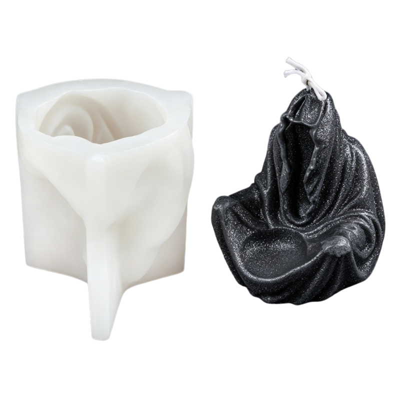 Halloween Hooded Ghost Silicon - đánh giá và giá Resin Craft Ideas