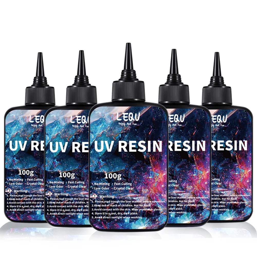 100g UV resin transparent hard - đánh giá và giá Epoxy Uv Resin Kit