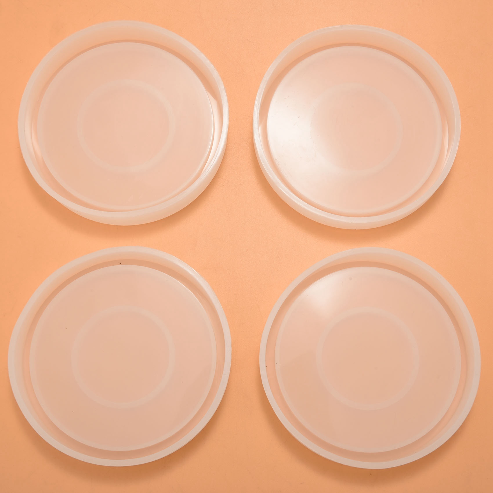 4 Pack Big Diy Round Coaster S - đánh giá và giá Coaster Mold Round