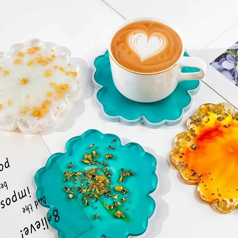 DIY Sakura Shaped Resin Mold - - đánh giá và giá Geode Mold Silicone