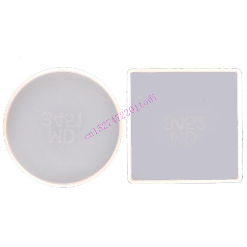 2 Chiếc Tròn Vuông Nhựa Khuôn  - đánh giá và giá Geode Mold Silicone