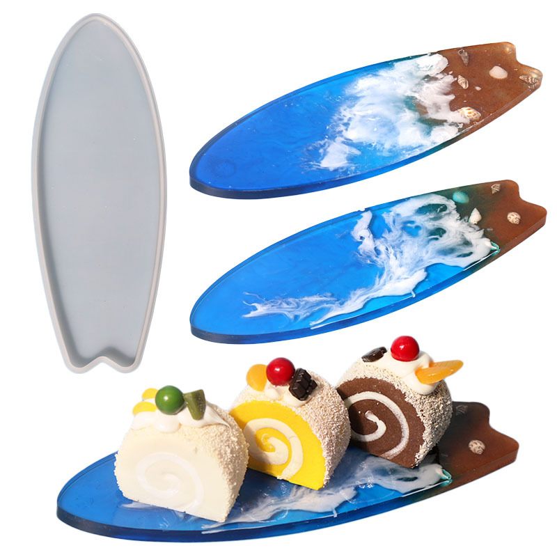 Mới Lướt Ván Nhựa Khay Khuôn L - đánh giá và giá Resin Ocean Wave Mold