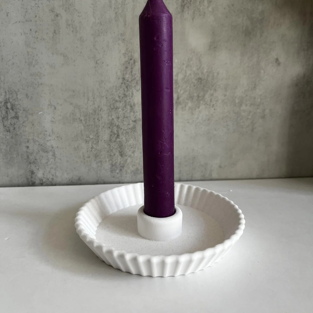 Stripe Round Dish Candle Holde - đánh giá và giá Coaster Mold Round