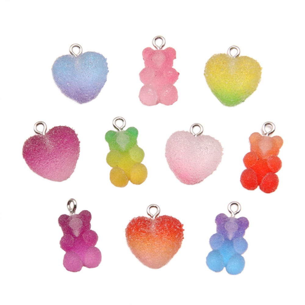 20Pcs Gradient Color Candy Res - đánh giá và giá Resin Craft Projects