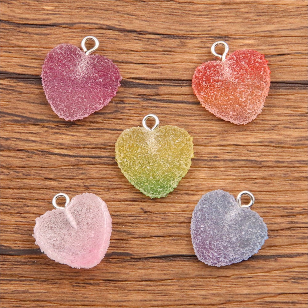 20Pcs Gradient Color Candy Res - đánh giá và giá Resin Craft Projects