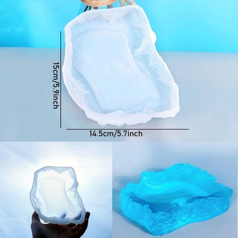 Ocean Wave Design Plate Epoxy  - đánh giá và giá Resin Ocean Wave Mold